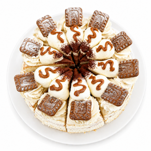 Biscoff taart 10 personen